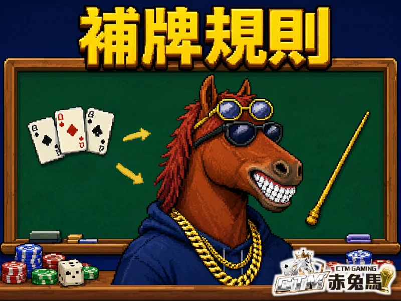 百家樂補牌規則