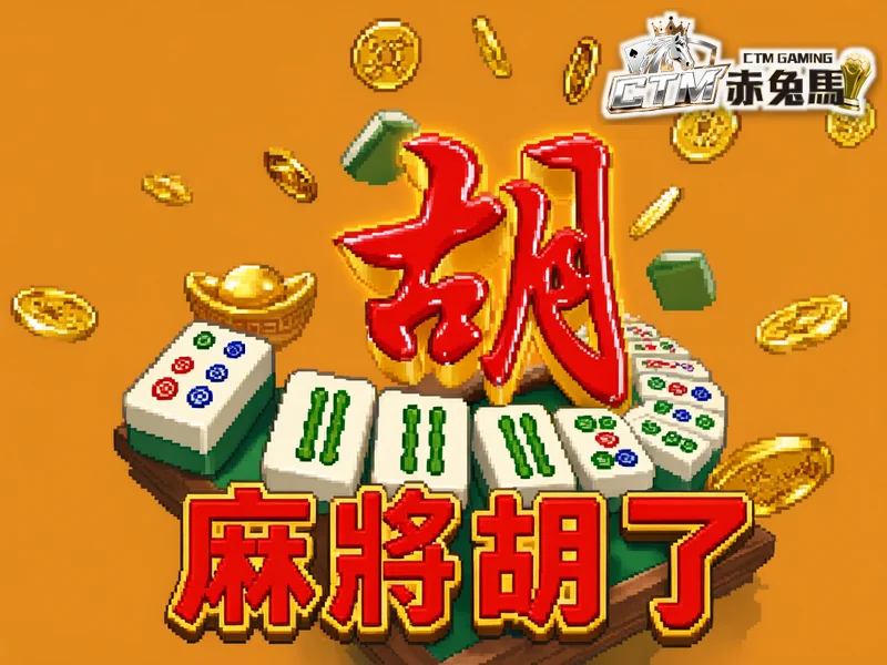 麻將胡了 像素風遊戲圖